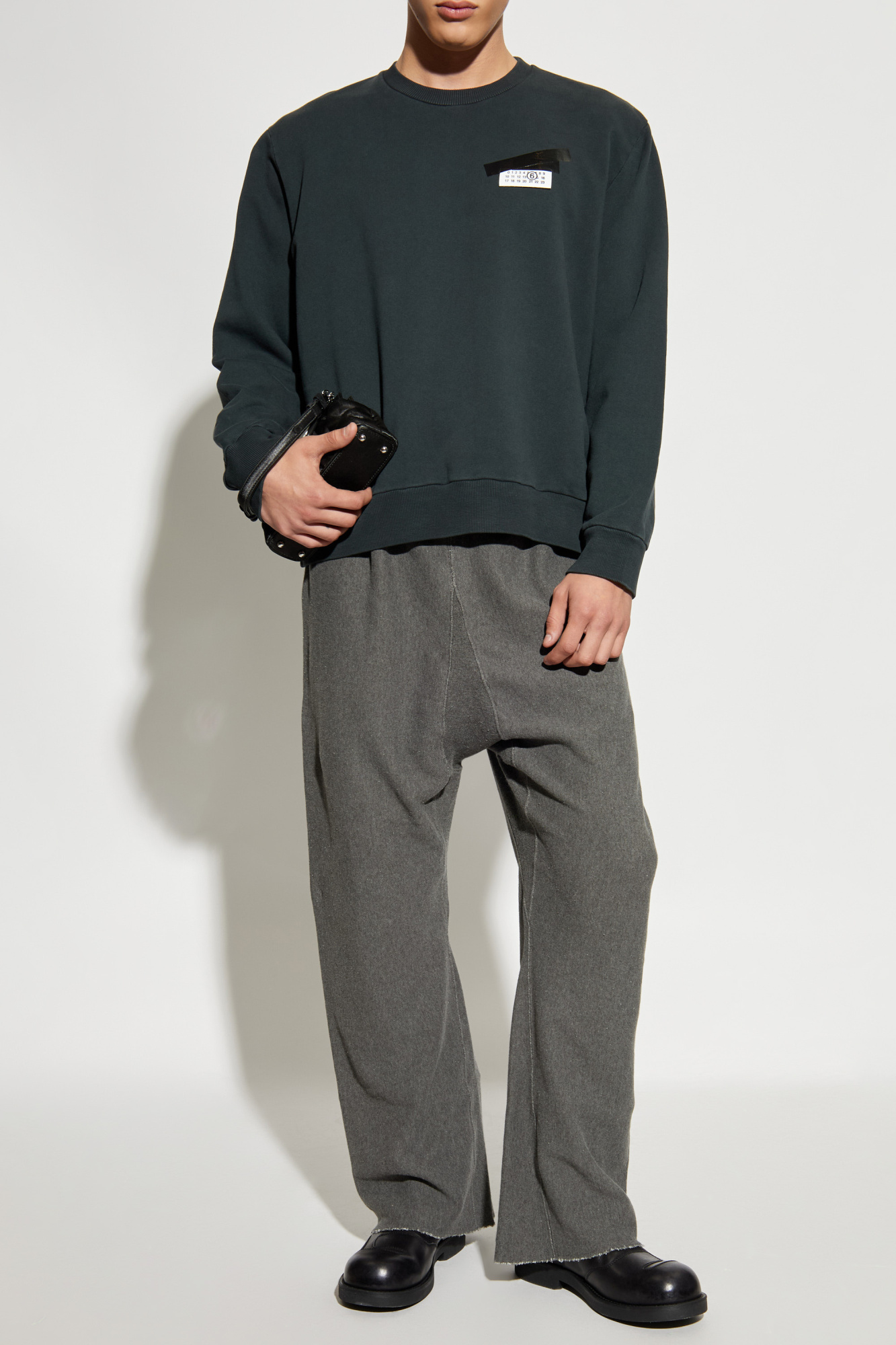 トップス MM6 MAISON MARGIELA SWEATSHIRT Supreme Men's MM6 Maison Margiela Zip Up Hooded Sweatshirt